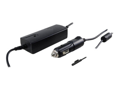 DLH : REGULAR CAR CHARGER 72W USB pour MICROSOFT SURFACE PRO