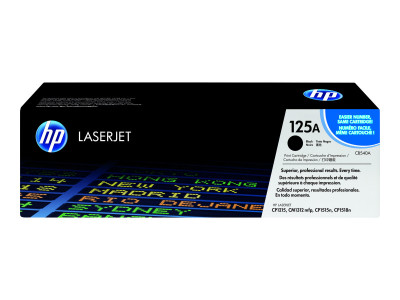 HP : BLACK PRINT cartouche avec COLORSPHERE TONER - CB540A
