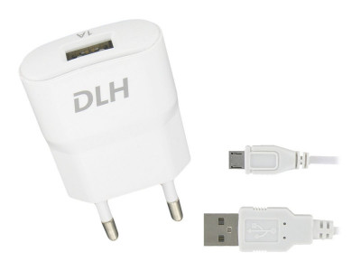 DLH : CHARGER pour GSM OR SPHONE 5W USB pour GSM OR SPHONE WHT MUSB