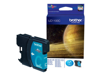 Brother : LC-1100C Cartouche encre CYAN pour MFC-6490CW 325 PGS