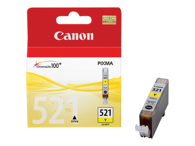 Canon CLI-521Y Cartouche d'encre jaune 500 pages