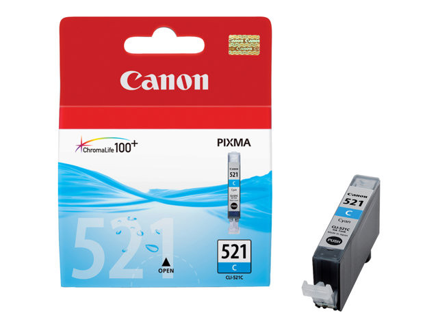Canon CLI-521C Cartouche d'encre cyan 450 pages