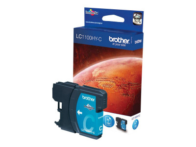 Brother : LC-1100HYC Cartouche encre CYAN pour MFC-6490CW 750 PGS