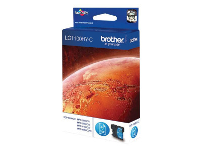 Brother : LC-1100HYC Cartouche encre CYAN pour MFC-6490CW 750 PGS