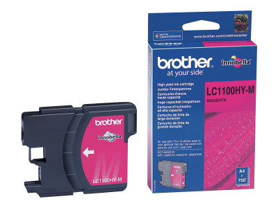 Brother : LC-1100HYM Cartouche encre MAGENT pour MFC-6490CW 750 PGS
