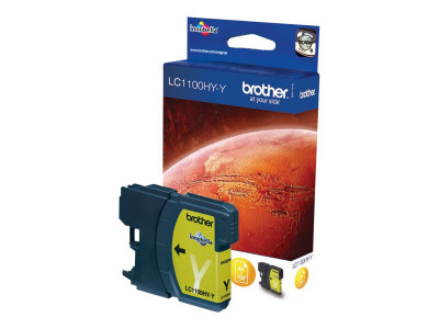 Brother : LC-1100HYY Cartouche encre JAUNE pour MFC-6490CW 750 PGS