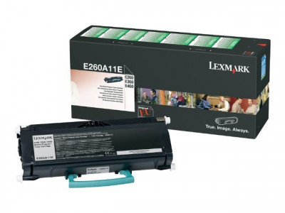 Lexmark : cartouche toner BLACK 3 5K pour E260 E360 E460 RETURN PROGRAM