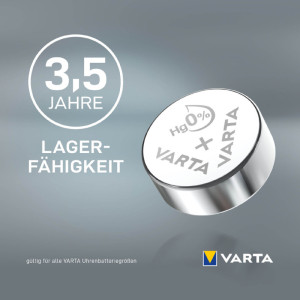 VARTA pile oxyde argent pour montres, V377 (SR66), 1,55 Volt