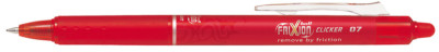 PILOT Stylo roller FRIXION BALL CLICKER 07, rouge