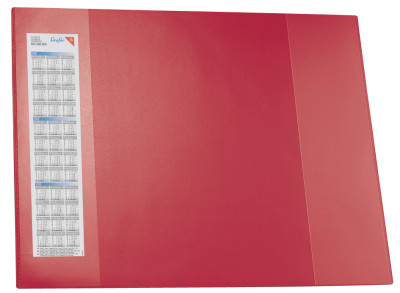 Läufer Sous-main DURELLA D2, 520 x 650 mm, rouge