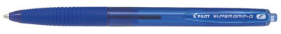 PILOT Stylo à bille rétractable SUPER GRIP G, bleu