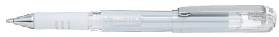 Pentel Stylo roller à encre gel K230M, blanc