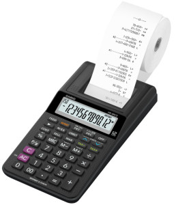 CASIO Calculatrice imprimante modèle HR-8 RCE-WE, blanc