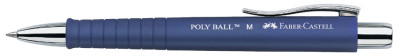FABER-CASTELL Stylo à bille rétractable POLY BALL, bleu