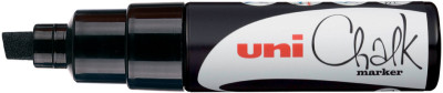uni-ball Marqueur craie Chalk PWE-8K, blanc pointe biseautée