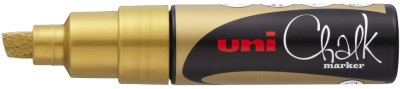 uni-ball marqueur craie Chalk PWE-8K, jaune fluo