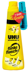 UHU Colle universelle en tube + GRATUIT endding Surligneur