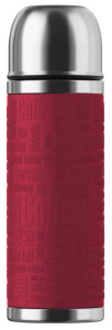emsa Bouteille isotherme SENATOR, 0,50 l, Manschette rouge