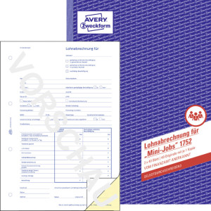 livre de forme AVERY Zweckform « certificat de formation », A4
