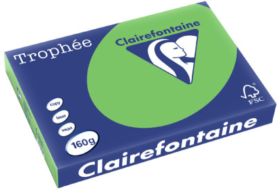 Clairalfa Papier universel Trophée A3, 160 g/m2, vert nature