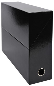EXACOMPTA Archivbox Iderama, aus Karton, 90 mm, schwarz