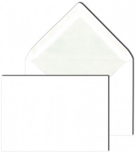 MAILmedia Enveloppe, rembourrage de soie, format long, blanc
