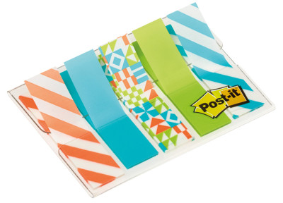 Post-it marque-pages Index mini, 11,9 x 43,2 mm, Geo,