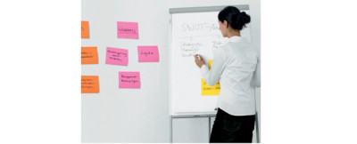Post-it bloc-notes Meeting Super Sticky, 152 x 203 mm,