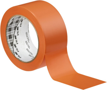 3M ruban en PVC souple 764i, 50,8 mm x 33 m orange,