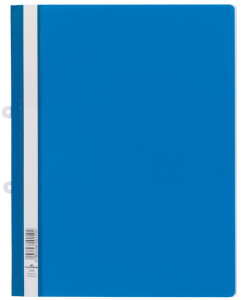 DURABLE Chemise à lamelles pour l'archivage, format A4, bleu