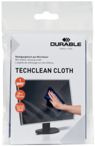 DURABLE Chiffon de nettoyage à microfibres TECHCLEAN CLOTH
