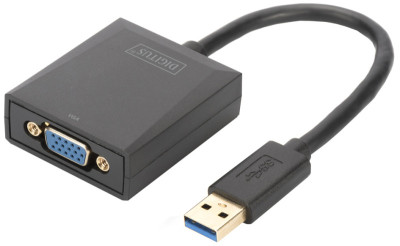 DIGITUS adaptateur graphique USB 3.0 - VGA, USB vers VGA,