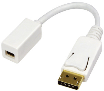 LogiLink Adaptateur, DisplayPort mâle - mini DisplayPort