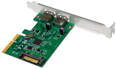 LogiLink Carte PCI Express USB 3.1, 2 ports, 10 Gbps