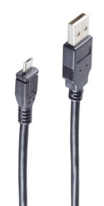 shiverpeaks BASIC-S câble USB 2.0 micro, USB-A - USB-B micro