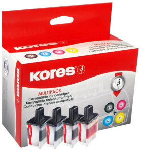 Kores Multi-Pack encre G1034KIT remplace brother LC-900BK/
