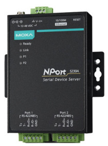 MOXA Serveur Serial Device, 2 ports, RS-232/422/485