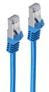 shiverpeaks Cable patch plat BASIC-S U/FTP, Cat. 6A, 0,25 m