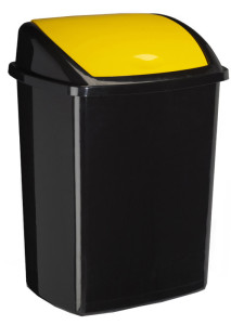 CEP poubelle ROSSIGNOL, avec couvercle à trappe basculante,
