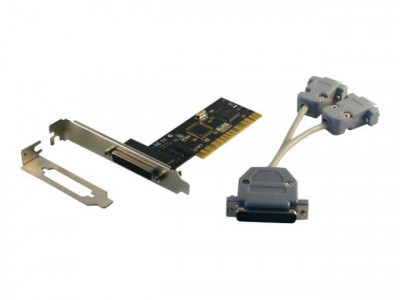 MCL Samar : 2PT RS232 card PCI (NORMAL + LP) fr