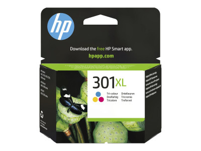 HP : 301XL TRI-couleur Cartouche encre .