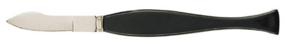 JPC Grattoir à virole, 176 mm, manche noir en plastique