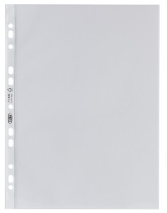 ELBA pochette perforée Premium, A4, PP, 0,12 mm, transparent
