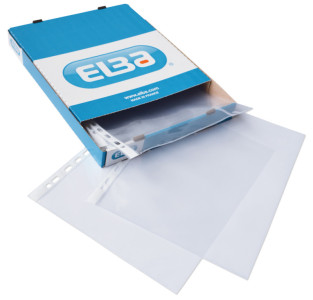 ELBA pochette perforée Standard, A4, PP, 0,09 mm, grainée