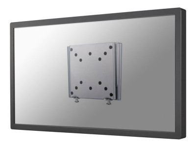 NewStar : LCD FLAT WALLMOUNT 10-36 FIXED - 1 CM DEEP- SILVER