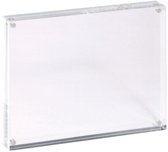 MAUL cadre-photo, (L)75 x (P)20 x (H)50 mm, transparent