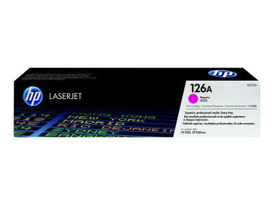 HP : cartouche toner MAGENTA 126A pour LaserJet