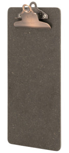 Securit Protège-menus à pince, (L)115 x (H)265 mm, marron