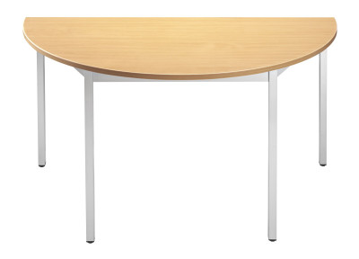 SODEMATUB Table universelle 188RHA, 1800 x 800, hêtre/alu