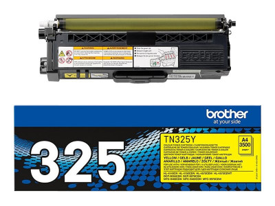 Brother TN-325Y Toner Jaune 3500 pages
